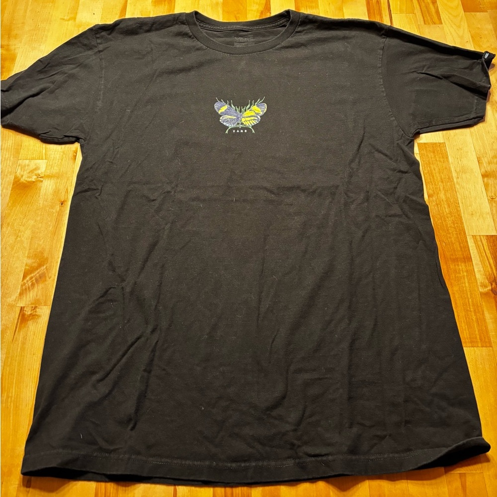 Vans Black Tee with Colorful Graphic